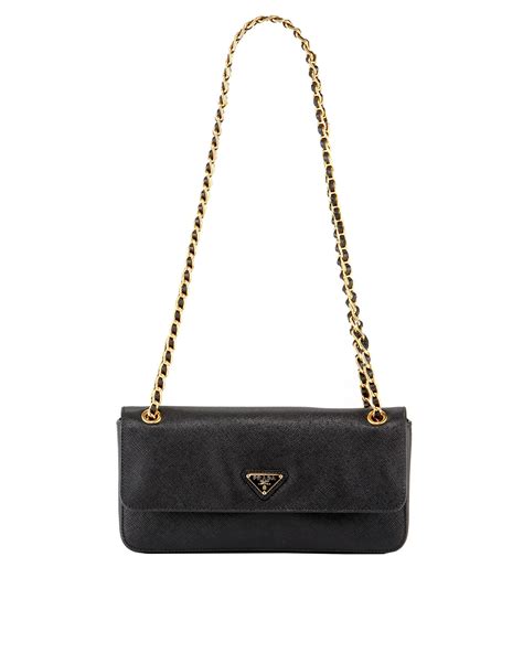 prada shoulder bag gold chain ssense|Prada shoulder bags for Women .